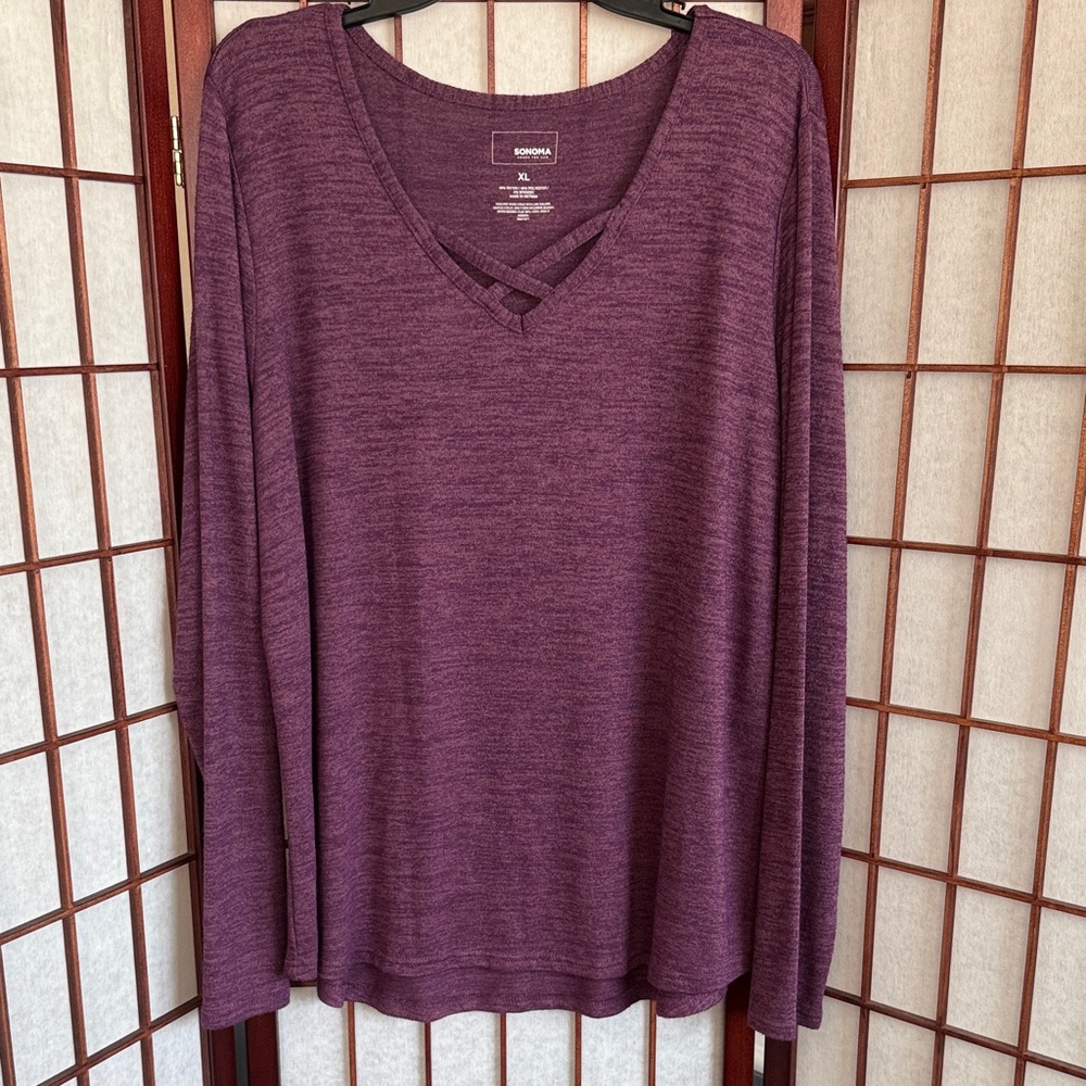 Sonoma Long Sleeve Top, size XL